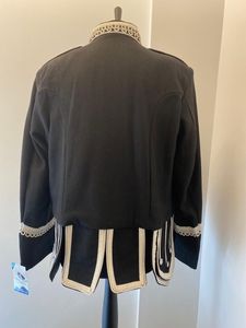 Tùy Chỉnh Kim Loại Vàng Bện Giỏ Dệt Bán Buôn Pipers Đôi Áo Khoác Ren Bện OEM Trong Cắt Trong Màu Sắc Khác Nhau - Product Image 3