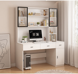 High-quality <strong>Simple</strong> Children's Study Table Wooden <strong>Desk</strong> with Bookcase Bookshelf Office <strong>Computer</strong> <strong>Desk</strong> Student Study Table - Product Image 4