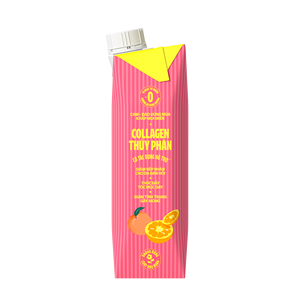 Vinamilk 2024 - Orange &amp; Peach Fruit <strong>Juice</strong> with Collagen - 275mL X 12 Boxes Per Carton - Product Image 5