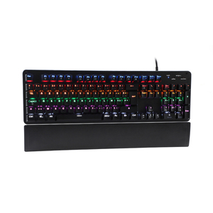 Mechanical <strong>Keyboard</strong> Wired PC <strong>Keyboard</strong> with Number Pad Mechanical Gaming <strong>Keyboard</strong> 105 <strong>Keys</strong> for <strong>Computer</strong>/Laptop (Black) - Product Image 3