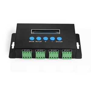 DC 5V-24V Цифровой BC-204 4-канальный Ethernet SPI DMX512 UCS2904 RGBW Pixel Artnet SACN светодиодный пиксельный контроллер для сценического освещения - Product Image 3