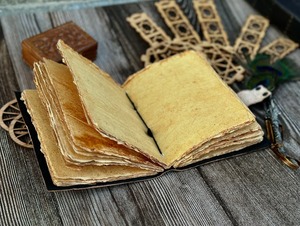 <strong>Book</strong> of Spells Grimoire Printed Journal the Lovers Tarot Notebook