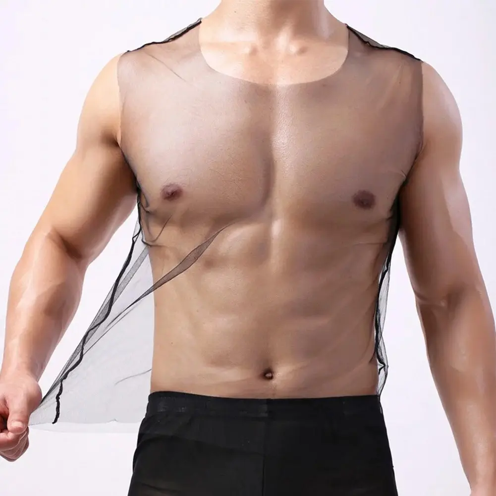 Chaleco transpirable de algodón de alta calidad para hombre, camiseta sin mangas personalizada de malla para entrenamiento de gimnasio para hombre