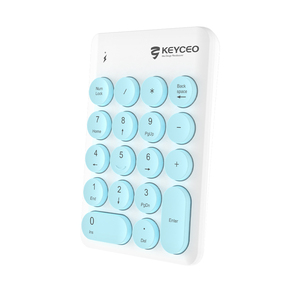 Teclado numérico inalámbrico para ordenador, teclado delgado de oficina, BT + 2,4G, gama alta, 22 teclas de posicionamiento