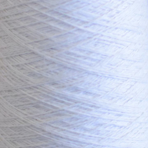 A Plus white dope dyed polyester ring spun yarn in 10/1 ne for sale in bulk order for knitting and weaving. - Product Image 1