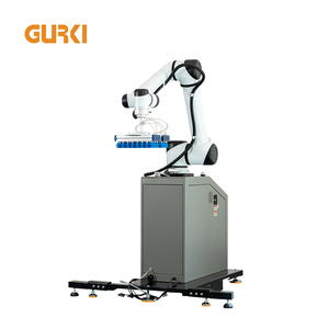 El paletizador automático GURKI maneja sin esfuerzo las cajas y bolsas Apilamiento suave y menos trabajo Fácil de operar para aplicaciones de productos básicos - Product Image 6