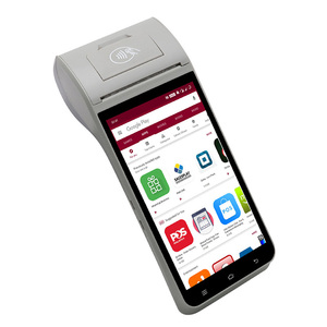 Z91 Smart <strong>Android</strong> Portable POS Machine <strong>with</strong> 5.5&quot; Touch Display <strong>Built</strong>-<strong>in</strong> Thermal <strong>Printer</strong> NFC Reader QR Scanner POS Terminal - Product Image 6