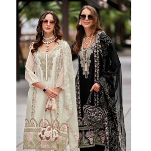 Festive Ready <strong>Pakistani</strong> Women's Collection Salwar Kameez Suit Set for Wedding and Party Occasions Available - Product Image 1