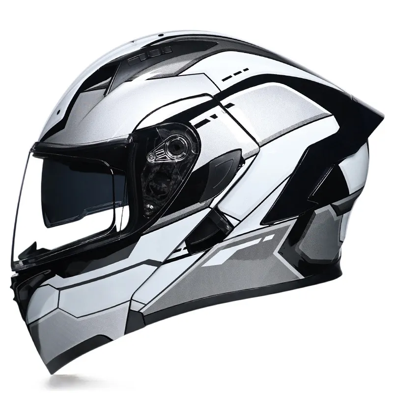 Hot Sale ECE Approved Motorcycle Helmets Blue-tooth casco para moto For Motorcycle Full Face Helmet Flip Up Helmet Motorcycles