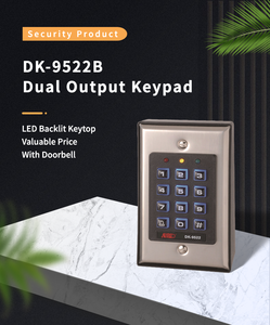 DK-9522B Sicherheits zugriffs kontroll system Tastatur herstellung Dual Relay-Ausgang mit Türklingel taste - Product Image 2