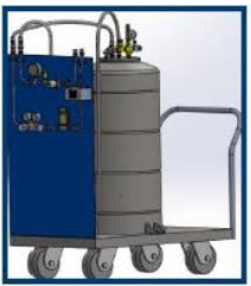 磁気共鳴画像法 (MRI) 用の専用240-280L/H液体He回収施設Lheプラント