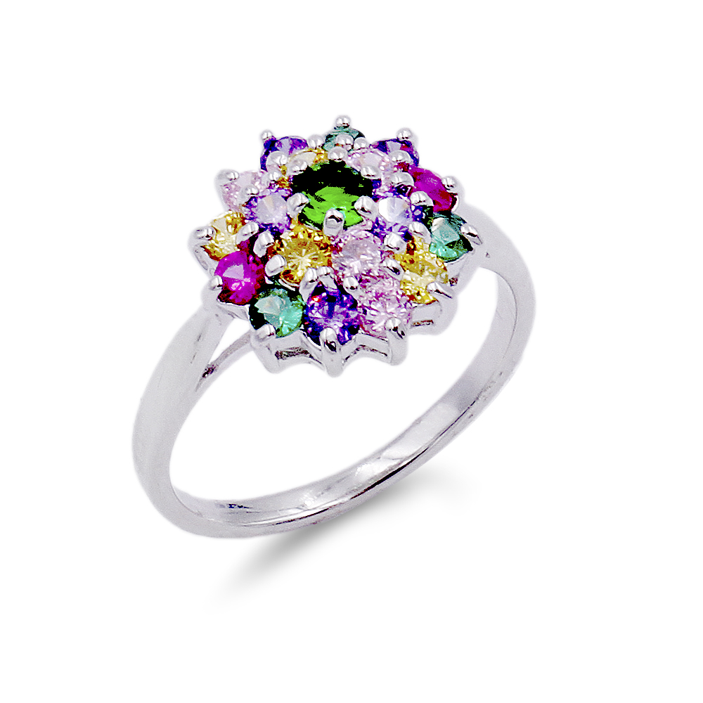 Rhodium Muliti Color