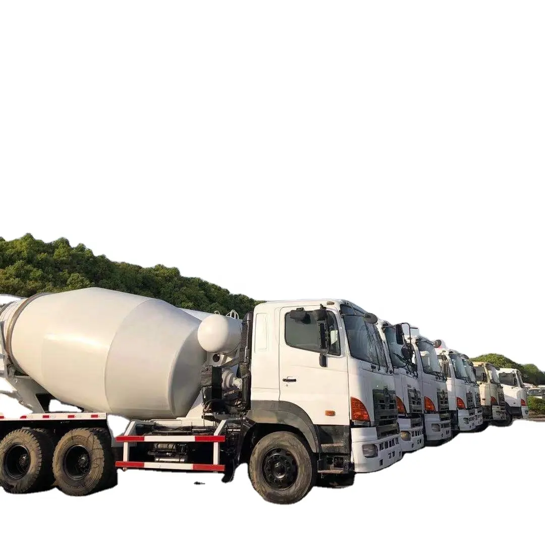 Haute qualité utilisé 10cbm hino 700 camion malaxeur à béton 12m3 japon marque camion malaxeur à Offre Spéciale