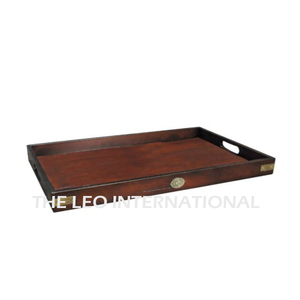 Wooden Material <strong>Rectangle</strong> Shape Sets of 2 Serving <strong>Tray</strong> Fancy Style <strong>Handmade</strong> High Quality Home Accent Decorative <strong>Tray</strong> - Product Image 6