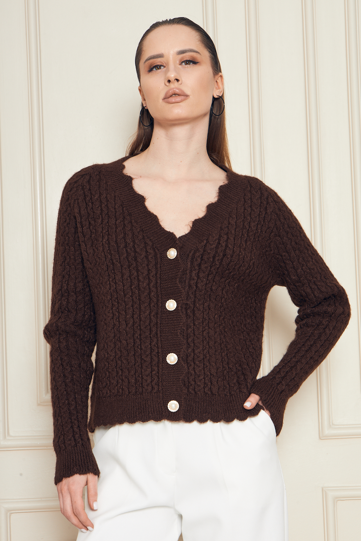 สีน้ำตาล