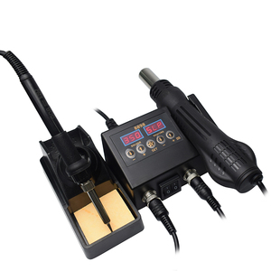เครื่องบัดกรีแบบ2 In 1 750W,เครื่องซ่อมแผงวงจรรวมหน้าจอดิจิทัล LCD สำหรับโทรศัพท์ BGA SMD PCB 8898 - Product Image 1