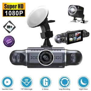WOHEFU 1080P Car <strong>Camera</strong> Recorder <strong>with</strong> Parking Monitor Collision Lock 4 Lens 3 Inch IPS Screen Dash Cam <strong>Camera</strong> for Car - Product Image 2
