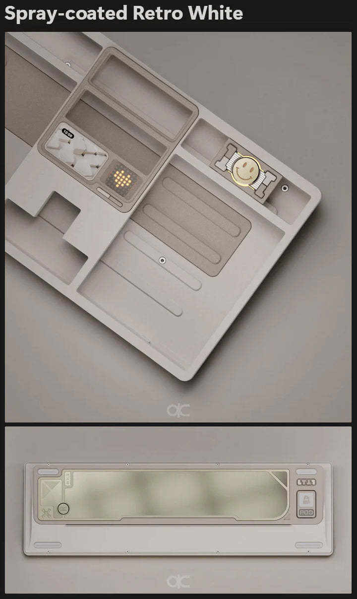 Spray-coated Retro White