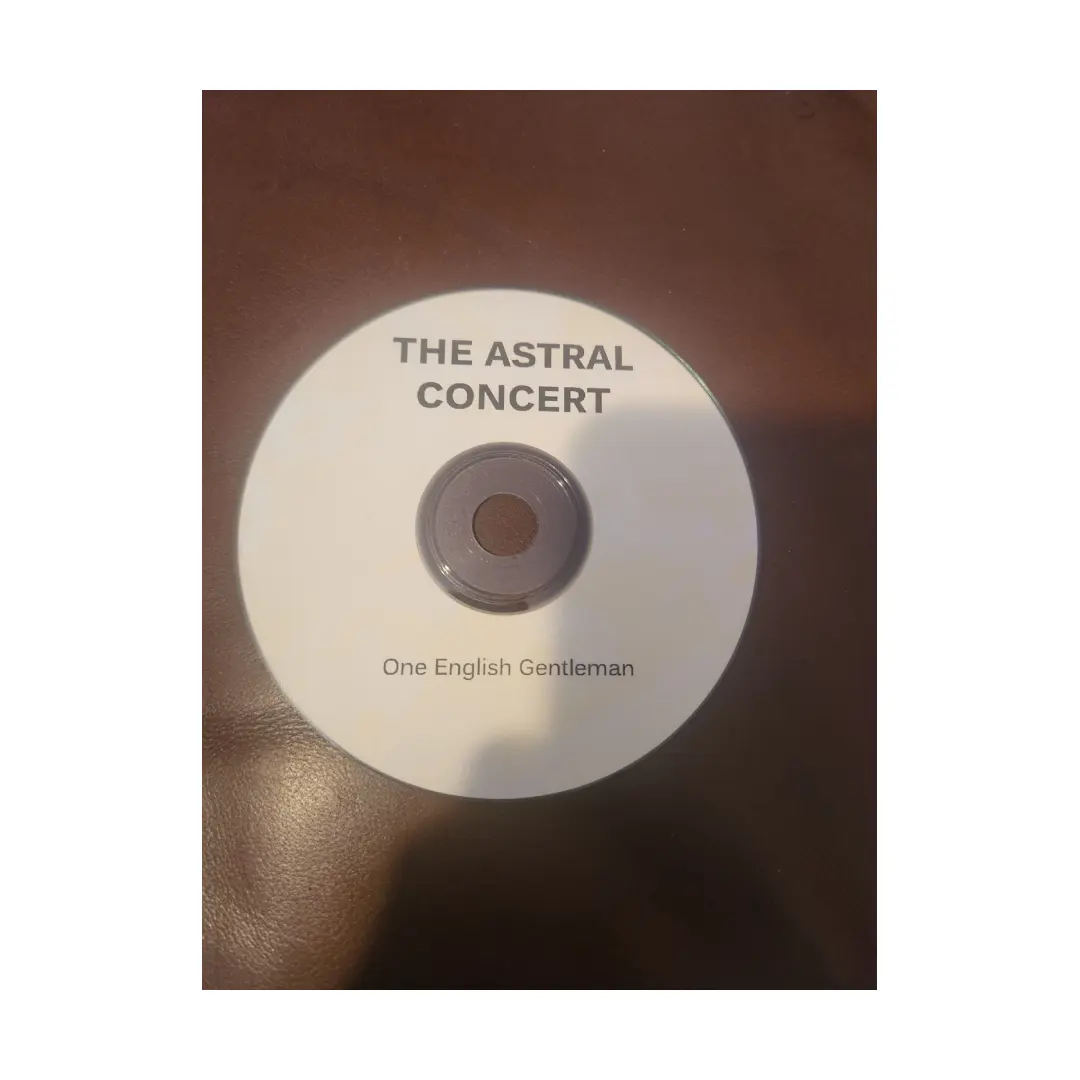 द एस्ट्रल कॉन्सर्ट प्रेजेंट- वन इंग्लिश जेंटलमैन - रिकॉर्ड्ड सॉन्ग सीडी बिक्री के लिए उपलब्ध है