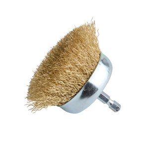 50mm/60mm/75mm Steel <strong>Wire</strong> <strong>Brush</strong> <strong>Brass</strong> Plated <strong>Wheels</strong> <strong>Brushes</strong> Drill Rotary Tools Metal Rust Removal <strong>Polishing</strong> <strong>Brush</strong>