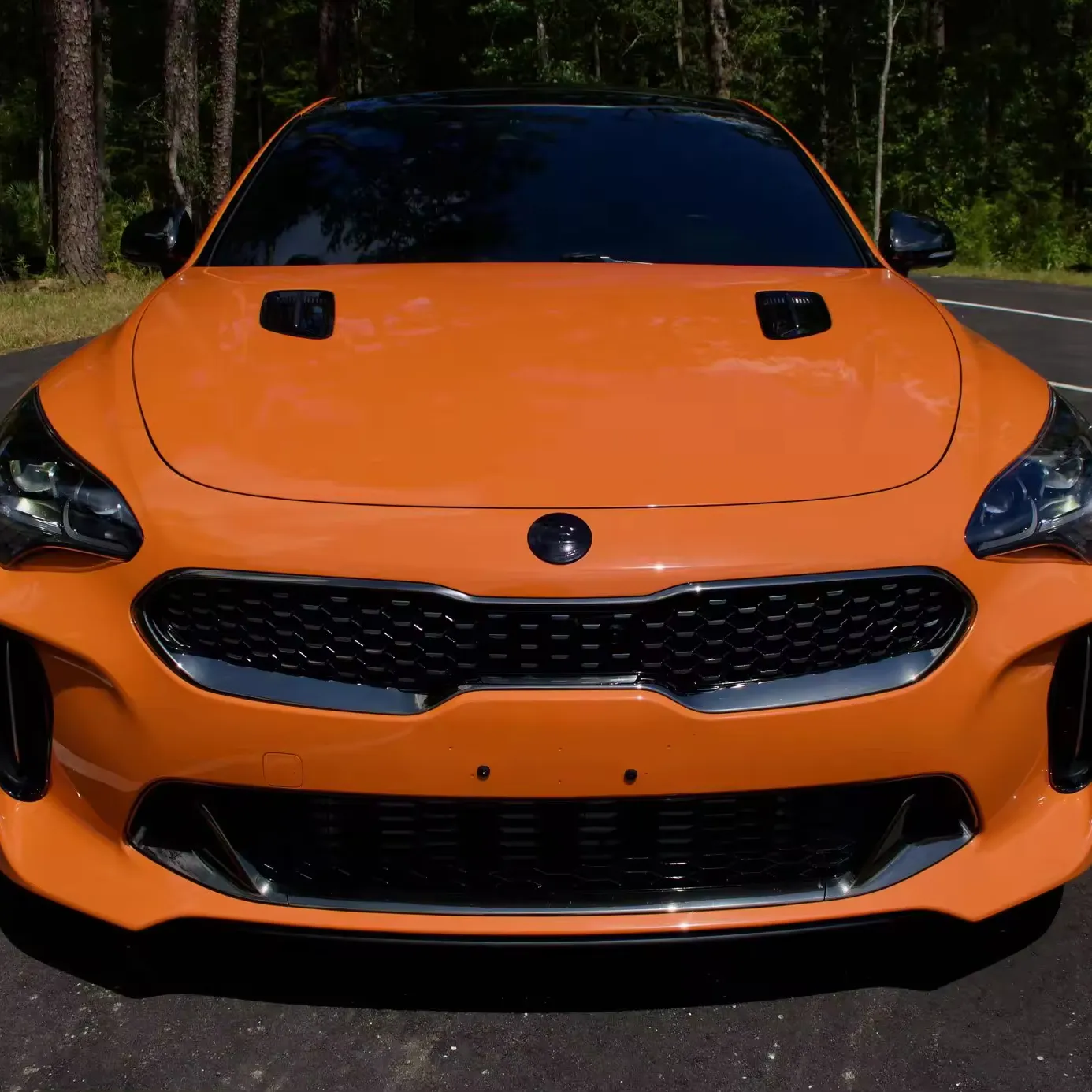 Gran oferta de vehículos de alta calidad 2021 Kiia Stinger GT Limited Neon Orange Limited Edition, Twin-Turbo V6, AWD, coche uesd a la venta