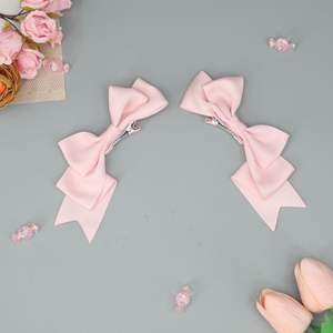L0007 Ngọt Ngào Đầy Màu Sắc Lolita Bow Kẹp Tóc-Bé Trẻ Sơ Sinh Trẻ Em Cô Gái Tóc Sinh Nhật Clip - Product Image 4