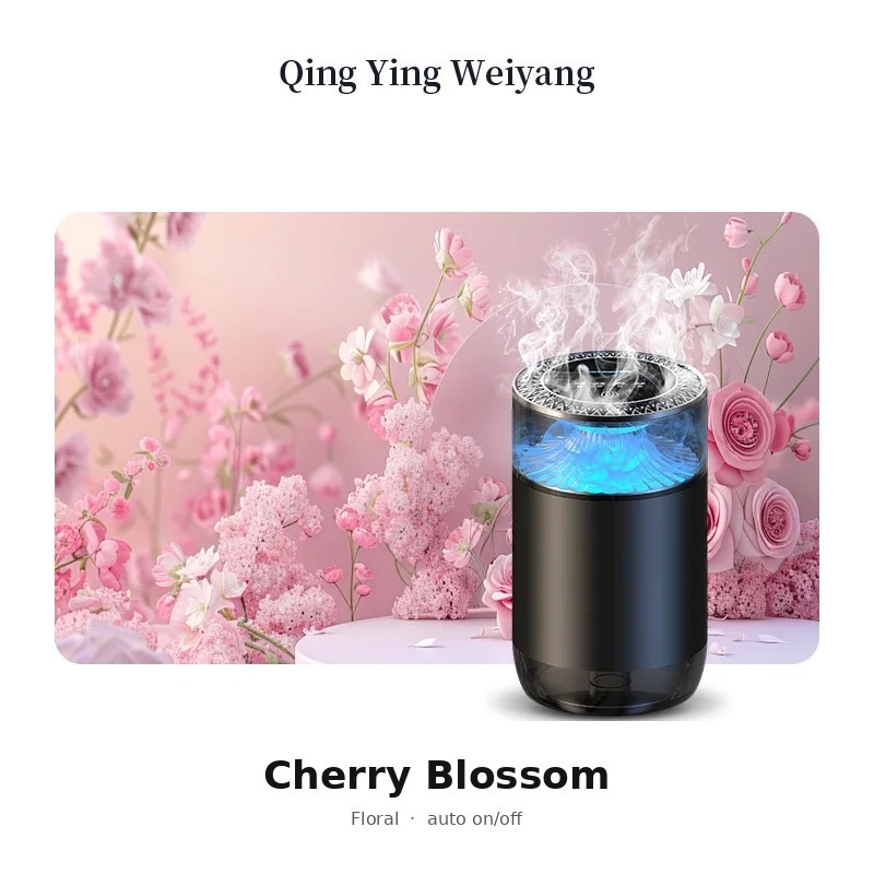P51-qingying weiyang mist diffuser, 4 modes, auto on/off with ve