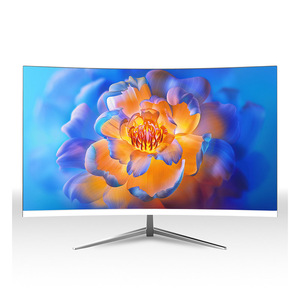 White 32 Inch 1500R 2K QHD 1440P 144hz 165Hz <strong>LCD</strong> 1ms Wall Mounted PC Desktop <strong>Computer</strong> Screen Gaming LED Curved <strong>Monitor</strong> - Product Image 3