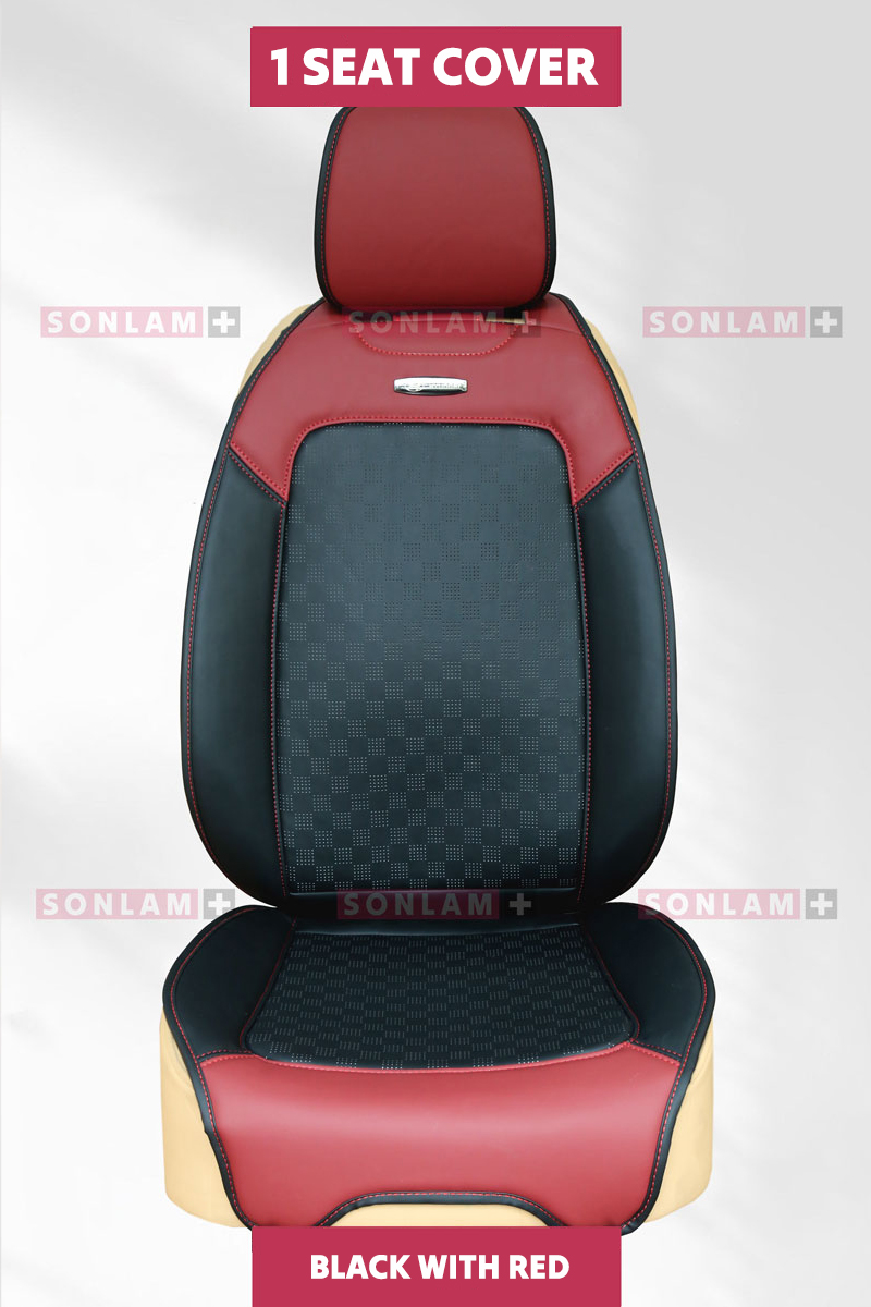 ที่นั่งคนขับ 1 ที่นั่ง - สีดำกับสีแดง