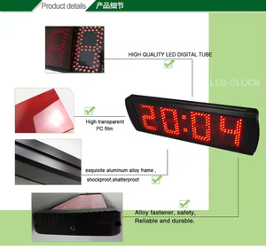 Consegna veloce esterno multifunzionale digitale conto alla rovescia Timer Display LED cronometro orologio con telecomando - Product Image 4