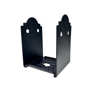 Vuông bài hàng rào chân cơ sở kim loại góc Doanh Chân đế cho gỗ có thể điều chỉnh bài cơ sở gỗ xây dựng kết nối - Product Image 1