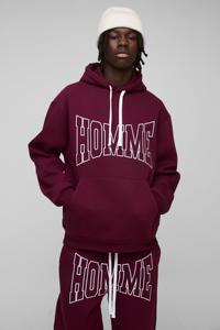 Men's <strong>100</strong>% Cotton Oversized Fit <strong>Homme</strong> Print Tracksuit High Quality Breathable Tracksuits Made in Pakistan