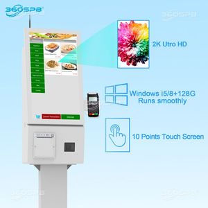 360SPB SFP21B 21,5 "LCD-Touchscreen Boden stehender Selbstbedienung kiosk für das Gesundheits wesen mit Catering-Software - Product Image 5