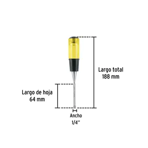 Pretul 1/4' Carving <strong>Chisel</strong> Set Box of 6 Units DIY Grade Corner <strong>Chisel</strong> with Wood <strong>and</strong> Steel Handle for Wood Carving Wood Work - Product Image 3