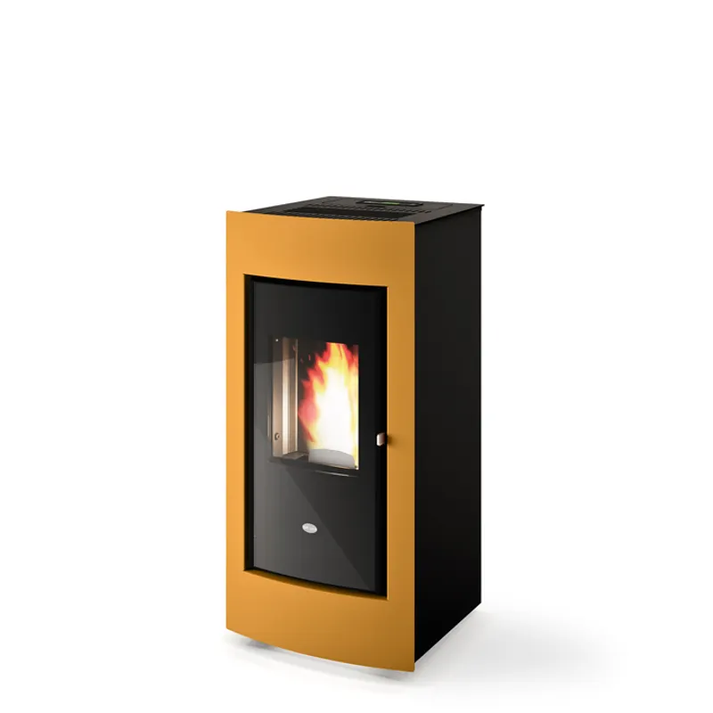 Calentador de Pellet redondo para uso doméstico, estufa de Pellet de madera para interiores, calidad, para uso doméstico, envío desde Francia