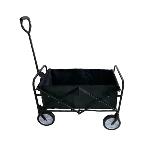 Metalen Tuin Kinderwagen Handkar Draagbare Opvouwbare Outdoor Wagon Trolley