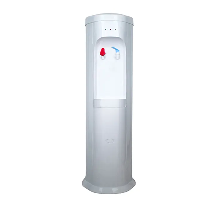 Huishoudelijke Gebruik Pou Warm En Koud Leidingwater Dispenser Met Koolfilter & Compressor Elegantie Wit