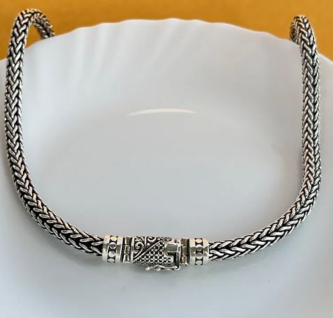 Oxidized Sterling Silver