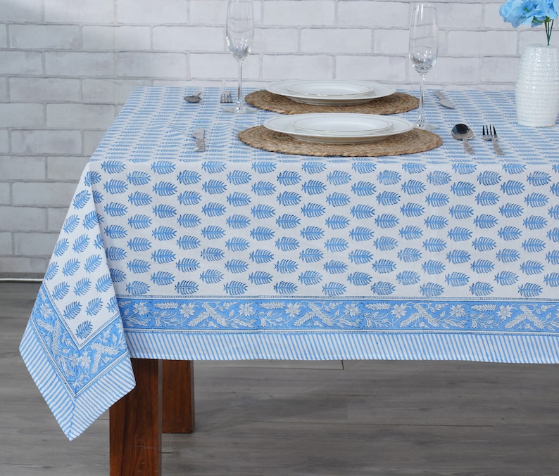 Cerulean Blue and White