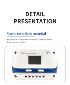 <strong>Microprocessor</strong> LCD Screen 12/24 Volt Solar Char <strong>Controller</strong> Dual USB PV Power <strong>System</strong> Mini Intellint Max Pv Input 50V Solar <strong>System</strong> - Product Image 4