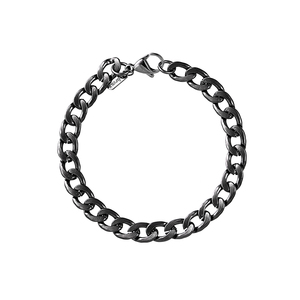 Phong cách Titan người đàn ông kiềm chế Chuỗi vòng đeo tay cho thời trang tối giản những người yêu thích liên kết thiết kế Titan Vòng đeo tay Titan chuỗi - Product Image 5