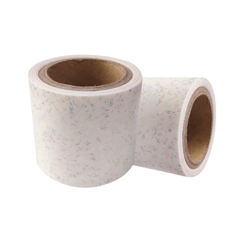 Color Fiber Eggshell Sticker Material