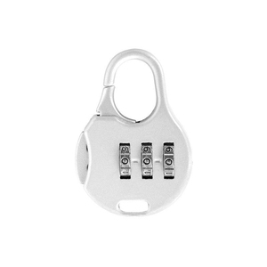 YH1672 Mini 3 quadrante cifra codice numero Password combinazione lucchetto in lega di zinco antifurto bagaglio sicuro per il viaggio e uso in palestra - Product Image 5