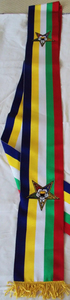 Masonic Order of the Eastern Star OES <strong>Sash</strong> Five Color Regalia <strong>Sash</strong> - Product Image 5