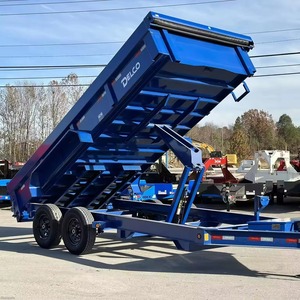 单轴实用小型农用拖拉机自卸拖车