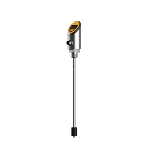 IO-Link Smart Liquid Level and <strong>Temperature</strong> <strong>Sensor</strong> With 4-Digit Display, M12 A-<strong>Code</strong>, Stainless Steel Housing - Product Image 1