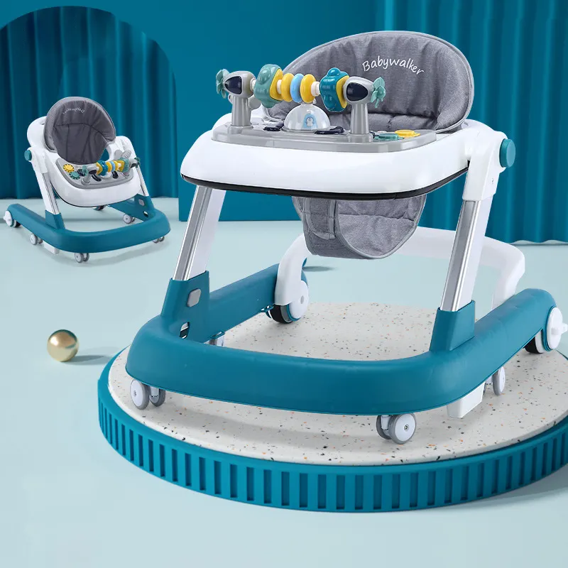 Groothandel Opvouwbare Baby Rollators Multifunctioneel Verstelbaar 2 In 1 Baby Rollator Met Wielen En Zitting