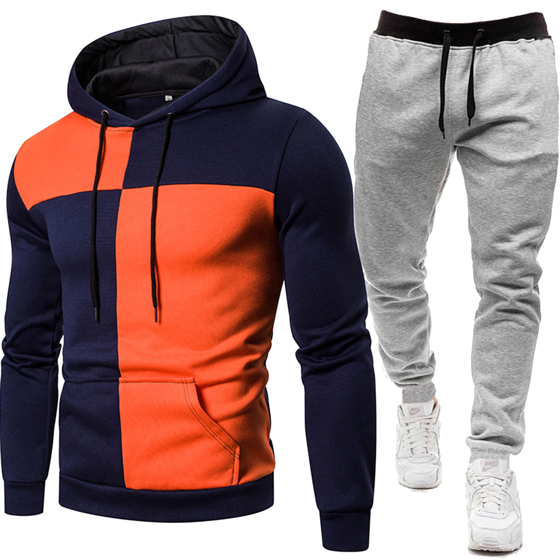 Navy + Gray