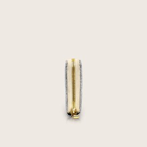 高品质银色蟒蛇纹印花宇宙皮革女士钱包手包女士钱包 - Product Image 4