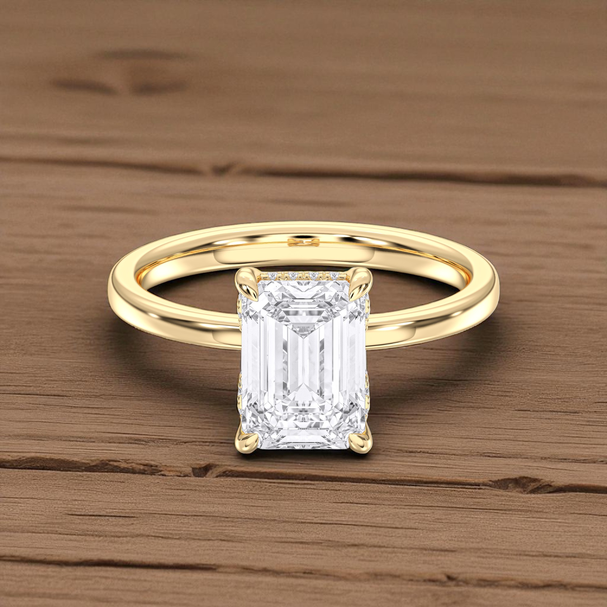 14K Yellow Gold